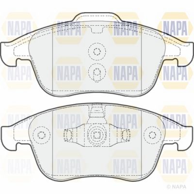 Brake Pad Set NAPA PBP7442