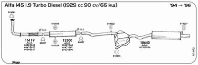 Układ wydechowy SIGAM AR072