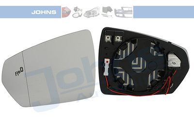 JOHNS 95 28 37-83 Наружное зеркало  для AUDI A1 CITY CARVER (GBH) 30 TFSI