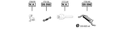 Układ wydechowy ASMET PE080245
