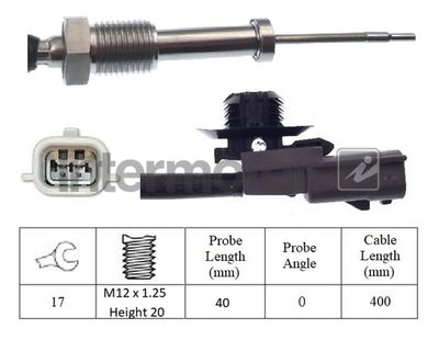 Sensor, exhaust gas temperature Intermotor 27369