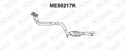 VENEPORTE ME50217K Катализатор  для MERCEDES-BENZ 190 (W201) E 2.3 (201.028)