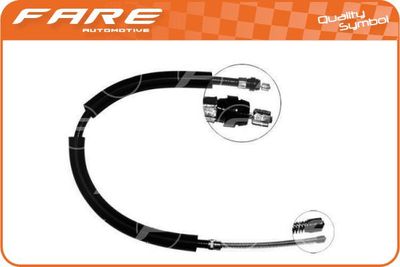 Тросик, cтояночный тормоз FARE SA 18851 для RENAULT SAFRANE