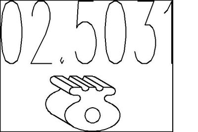 TAMPON CAUCIUC AMORTIZOR ESAPAMENT