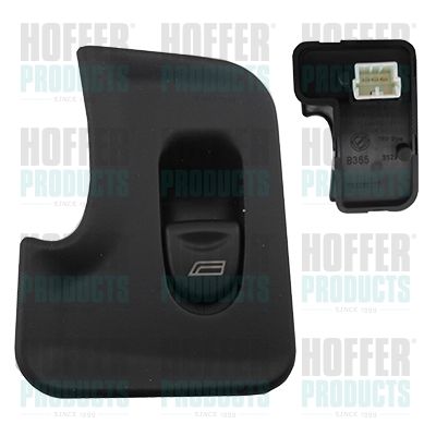 Выключатель, стеклолодъемник HOFFER 2106233 для ALFA ROMEO GT
