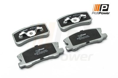 Комплект тормозных колодок, дисковый тормоз ProfiPower 1B2056 для CITROËN C-CROSSER