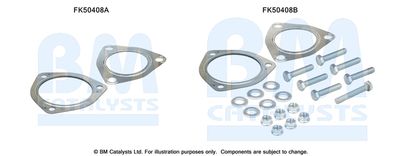 Монтажен комплект, изпускателна тръба BM Catalysts FK50408