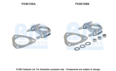 Монтажный комплект, катализатор BM CATALYSTS FK90106 для FIAT CINQUECENTO