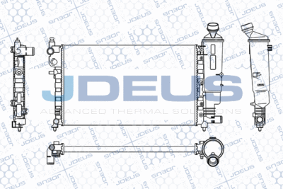 RADIATOR RACIRE MOTOR JDEUS M0210290