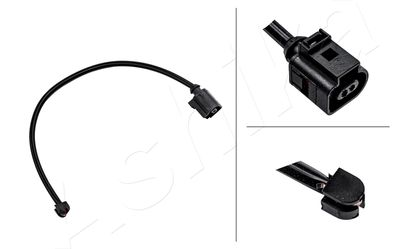 Styk ostrzegawczy, zużycie okładzin hamulcowych ASHIKA BPW-036