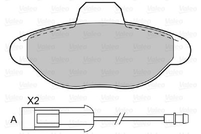 SET PLACUTE FRANA FRANA DISC VALEO 598011 1