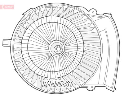 DENSO DEA07001 Вентилятор салона  для PEUGEOT EXPERT (Пежо Еxперт)