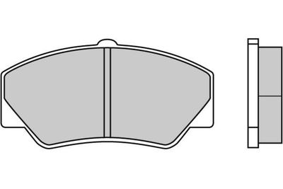 Комплект тормозных колодок, дисковый тормоз E.T.F. 12-0316 для FORD P100