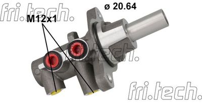 Главный тормозной цилиндр fri.tech. PF1149 для MAZDA 2