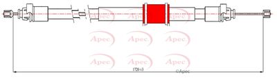 APEC Cable Pull, parking brake CAB1617