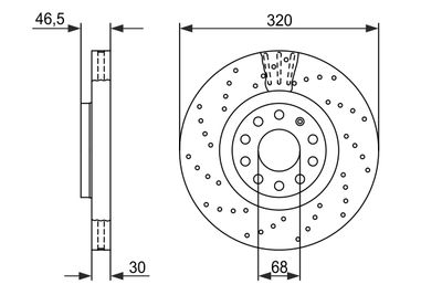 Brake Disc 0 986 479 258