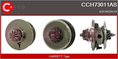 Skupina trupu, turbodmychadlo CASCO CCH73011AS