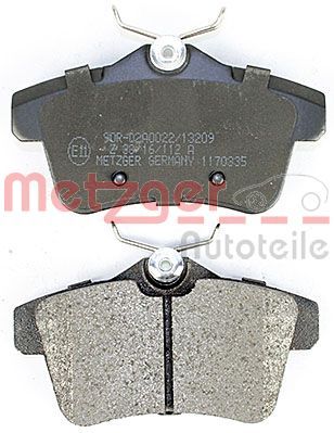 SET PLACUTE FRANA FRANA DISC METZGER 1170335 2