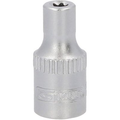 KS Tools Nástrčný ořech 1/4", profil Torx-E, E4 911.4313
