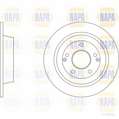 Brake Disc NAPA PBD8780
