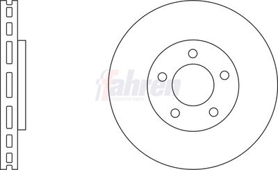 Fahren Brake Disc FBD6239