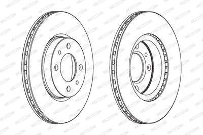DISC FRANA FERODO DDF521C 1