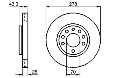 Brake Disc 0 986 479 262