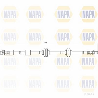 Brake Hose NAPA NBH1006