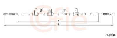 CABLU FRANA DE PARCARE