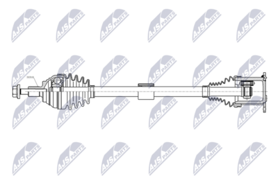 полуоска NTY NPW-WW-281