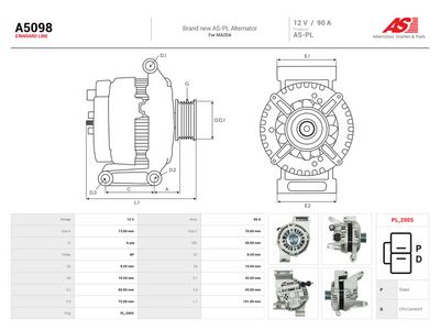 Dynamo AS-PL A5098