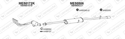 ABGASANLAGE VENEPORTE 500406