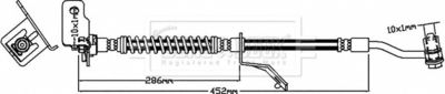 Brake Hose Borg & Beck BBH8032