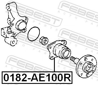 Wheel Hub 0182-AE100R