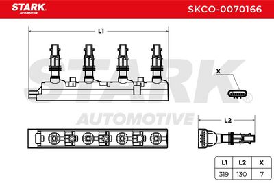 запалителна бобина STARK SKCO-0070166