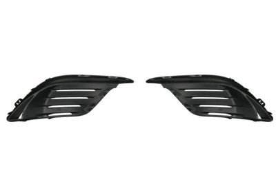 Voorbumper afdekking Voor Links/Rechts (set, plastic, zwart) past: RENAULT GRAND SCENIC IV, SCENIC IV 09.16-