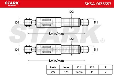 амортисьор STARK SKSA-0133357