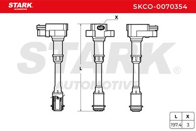 запалителна бобина STARK SKCO-0070354