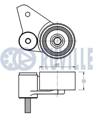 ROLA INTINZATOR CUREA DISTRIBUTIE RUVILLE 541108 1