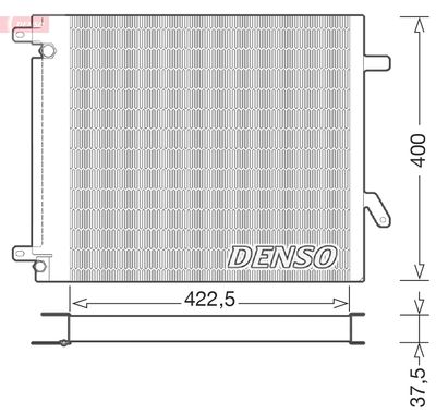 Condensator, climatizare DENSO DCN99000