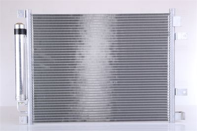 A/C condensator (met droger) past: NISSAN ALMERA 1.5 08.12-
