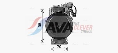 KOMPRESSOR KLIMAANLAGE AVA Clever Choice MSAK742 2