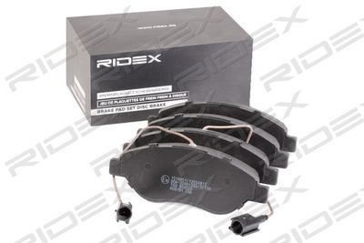 Комплект тормозных колодок, дисковый тормоз RIDEX 402B1249 для FIAT STILO