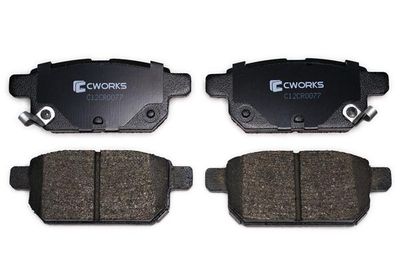 Комплект тормозных колодок, дисковый тормоз CWORKS C12CR0077 для SUZUKI SWIFT