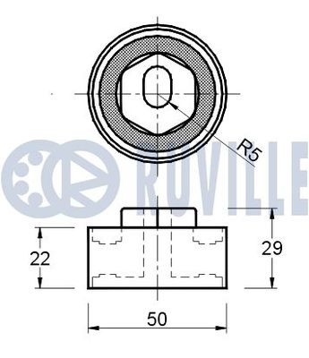 ROLA INTINZATOR CUREA DISTRIBUTIE RUVILLE 540785 1