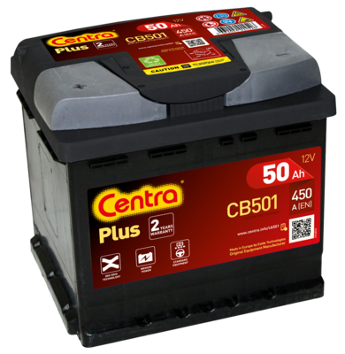 Стартерная аккумуляторная батарея CENTRA CB501 для LANCIA FULVIA