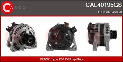 GENERATOR / ALTERNATOR CASCO CAL40195GS