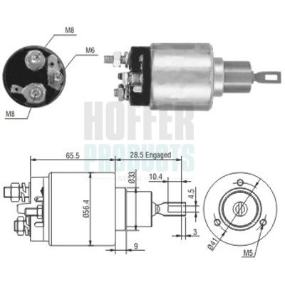 SOLENOID ELECTROMOTOR
