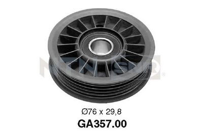 Tensioner Pulley, V-ribbed belt GA357.00