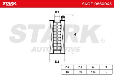 маслен филтър STARK SKOF-0860045